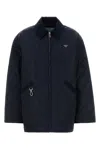 Prada Renylon Jacket Long Sleeves Front Pockets In Multi