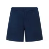 Prada Navy Blue Terry Bermuda Shorts