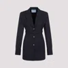 PRADA NAVY WOOL JACKET