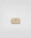 Prada Re-nylon Necessaire In Desert Beige