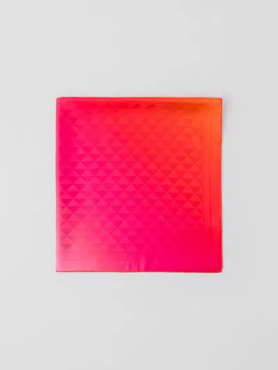 Prada Neck Scarf Woman Fuchsia