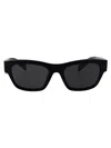 Prada Nero Acetate Sunglasses In Black