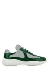 Prada America's Cup Vernice Patent Runner Sneakers