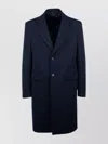 Prada Notch Lapel Flap Pockets Coat