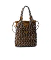 Prada Small Macramé Tote Bag