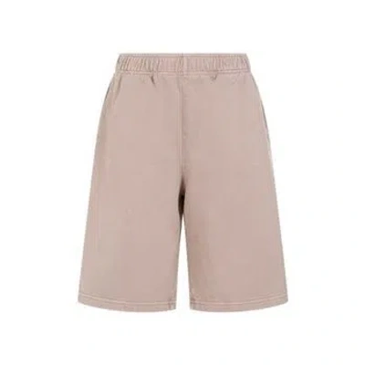 Prada Nude & Neutral Cotton Shorts For Women | Ss24 Collection In Beige