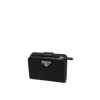 Prada Nylon And Leather French Wallet Women