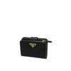 Prada Nylon And Leather French Wallet