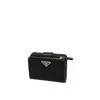 Prada Nylon And Leather French Wallet Women