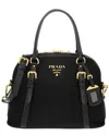 Prada Nylon & Saffiano Leather Satchel