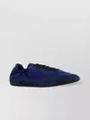 Prada Collapse Re-nylon And Suede Elasticized Sneakers In Bluette