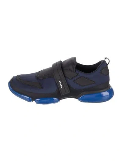 Pre-owned Prada Nylon Athletic Sneakers In Multi