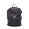 Prada Nylon Backpack In Black