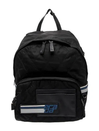Pre-owned Prada Nylon Backpack In Black