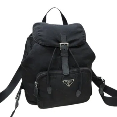 Pre-owned Prada Nylon Backpack () In Black