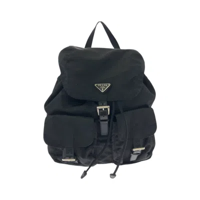 Pre-owned Prada Nylon Backpack () In Black