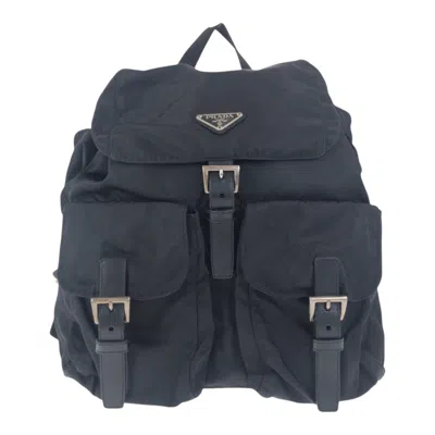 Pre-owned Prada Nylon Backpack () In Black