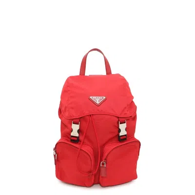 Pre-owned Prada Nylon Backpack () In Multi