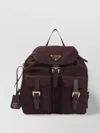 Prada Nylon Backpack With Adjustable Shoulder Straps