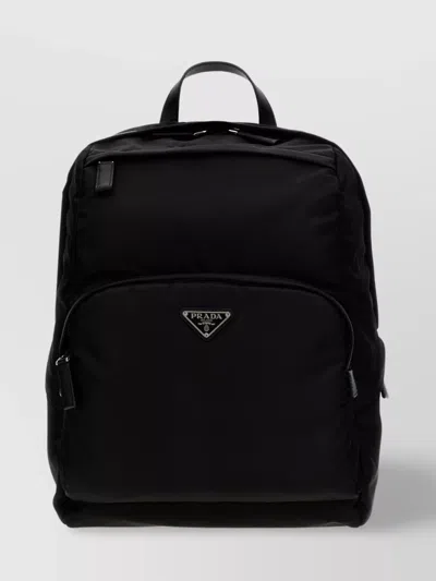 PRADA NYLON BACKPACK WITH ADJUSTABLE SHOULDER STRAPS