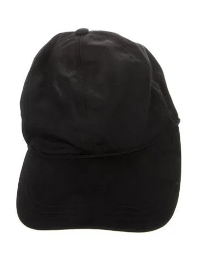 Pre-owned Prada Nylon Baseball Cap In Black