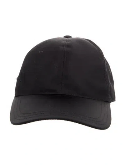 Pre-owned Prada Nylon Baseball Cap In Black