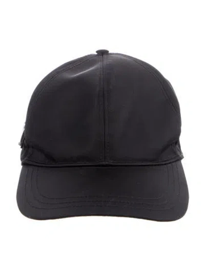 Pre-owned Prada Nylon Baseball Cap In Black