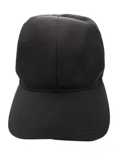 Pre-owned Prada Nylon Baseball Cap In Black