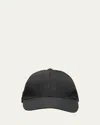 Prada Re-nylon Baseball Cap In Black