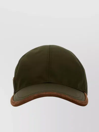 PRADA NYLON BASEBALL CAP CURVED BRIM