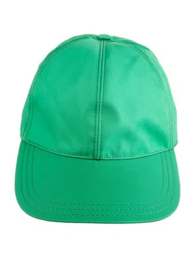 Pre-owned Prada Nylon Baseball Cap In Green