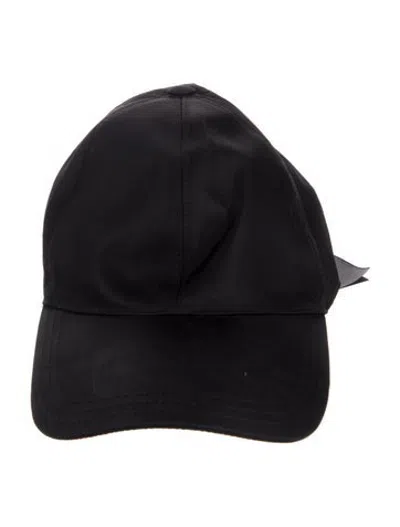 Pre-owned Prada Nylon Baseball Hat In Black