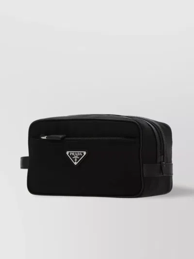 Prada Nylon Beauty Case With Adjustable Shoulder Strap