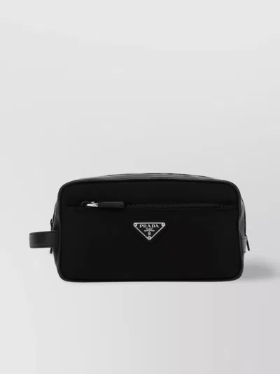 Prada Nylon Beauty Case With Adjustable Shoulder Strap