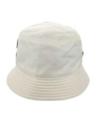 Pre-owned Prada Nylon Bucket Hat In Neutral