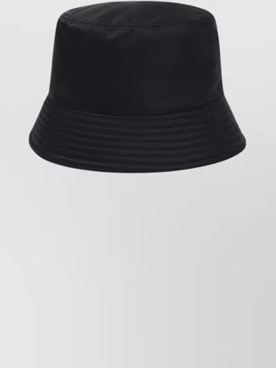 Prada Nylon Bucket Hat Tonal Stitching