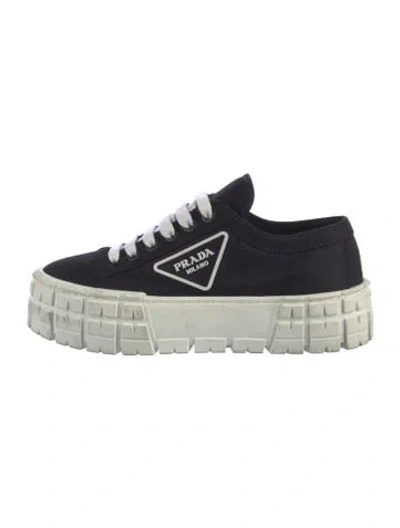 Pre-owned Prada Nylon Chunky Sneakers In Multicolor