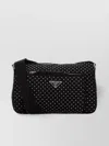 Prada Women's Re-nylon Crossbody Bag In Black