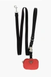 Prada Nylon Dog Leash With Bag Holder