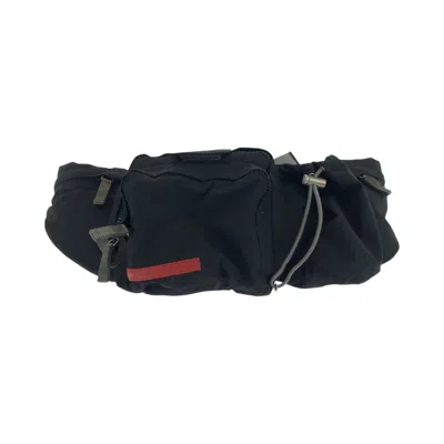Pre-owned Prada Nylon Fanny Pack () In Black