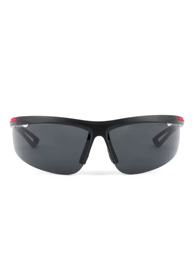 Prada Nylon Frame Sunglasses In Gray