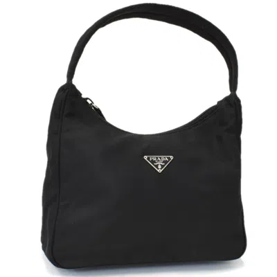 Pre-owned Prada Nylon Handbag () In Black