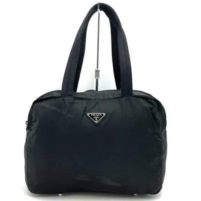 Pre-owned Prada Nylon Handbag () In Black