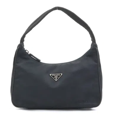 Pre-owned Prada Nylon Handbag () In Black