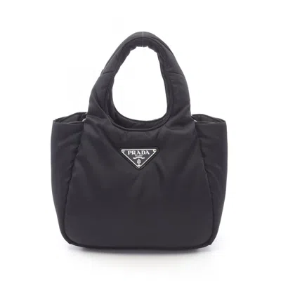 Pre-owned Prada Nylon Handbag () In Black