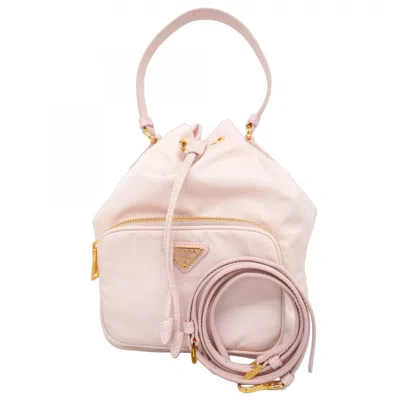 Pre-owned Prada Nylon Handbag () In Pink