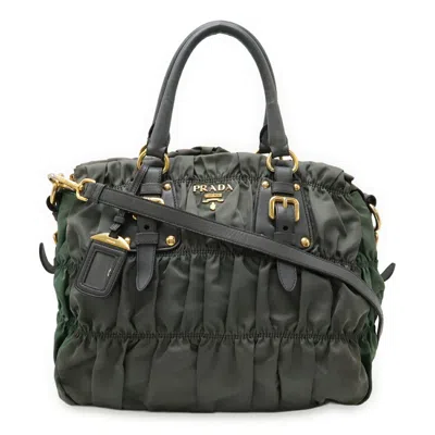 Pre-owned Prada Nylon Handbag Shoulder Bag () In Multi