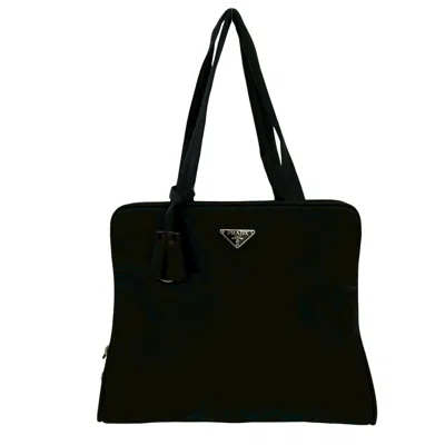 Pre-owned Prada Nylon Handbag Shoulder Bag Tote Bag () In Black