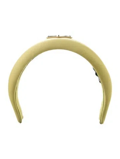 Pre-owned Prada Nylon Headband In Green