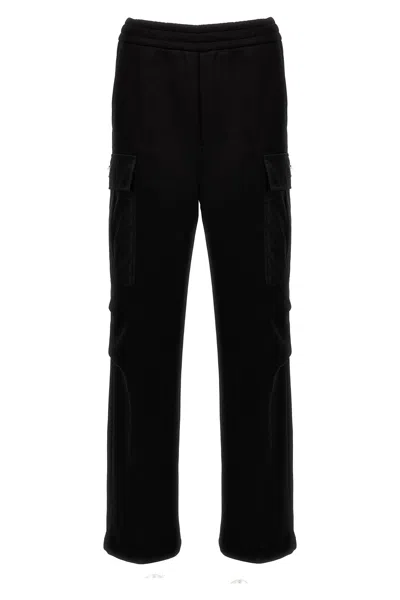 PRADA NYLON INSERT CARGO JOGGERS